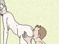 Joven viejo hombre mata a joven porn romantica anal en frente de amigo