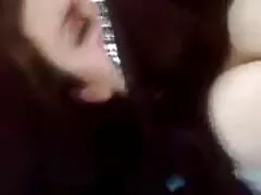 Caliente poco Asiático falda de mierda porno romantico y suave